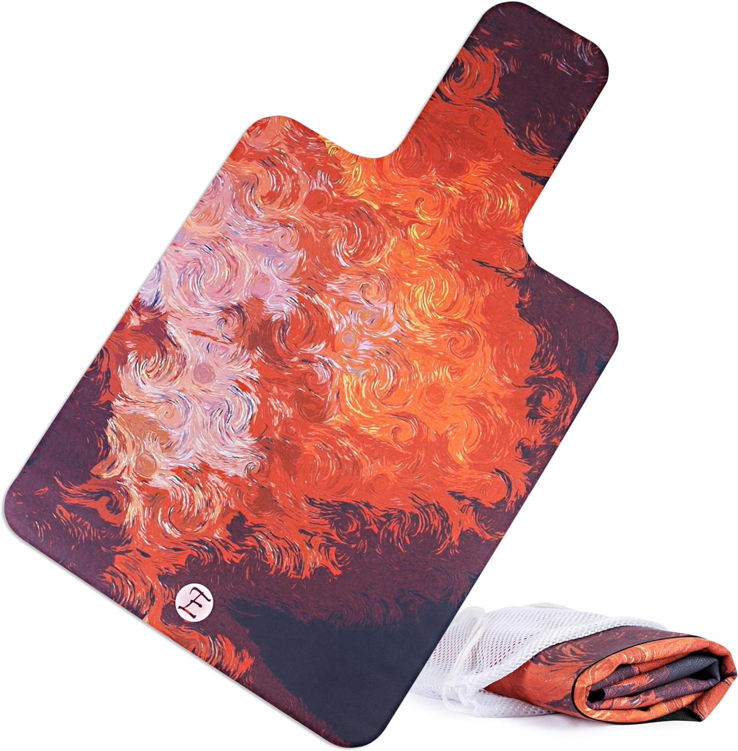 Echome Pilates Reformer Mat Towel with Shoulders, Pilates Reformer Cover with Great Grip, Easy to Wash Light Weight Portable image number 5