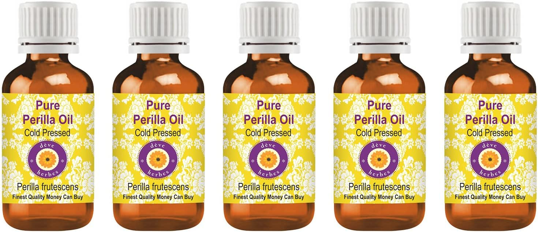 Deve Herbes Pure Perilla Oil (Perilla Frutescens) Natural Therapeutic Grade Cold Pressed 5Ml (0.16 Oz) image number 2