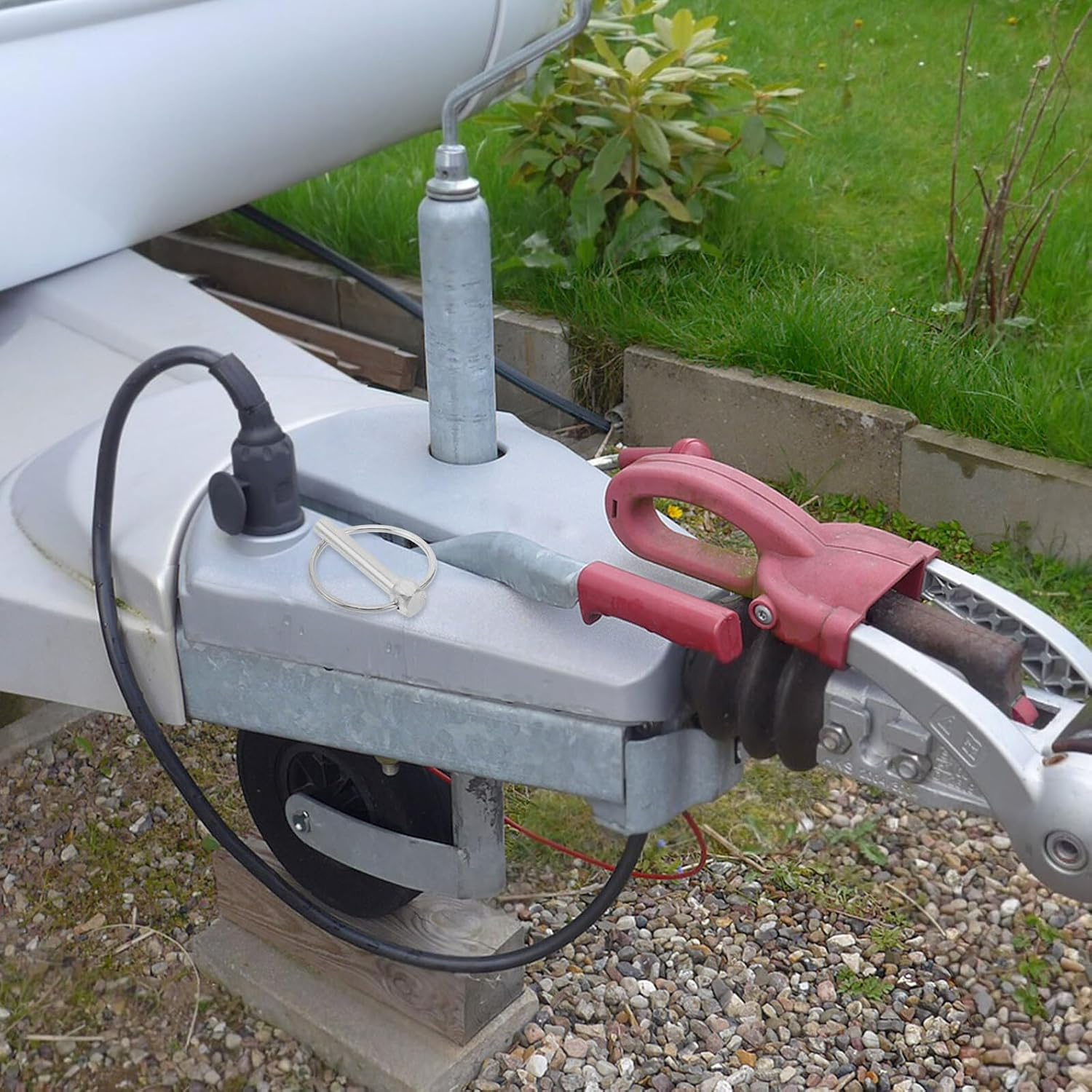 TOKIDNY Heavy Duty Galvanized Iron Lynch Pin Assortment Kit with O-Ring for Trailer and Rv Accessories Secure Locking Hitch Pins for Utility Trailers Easy Installation and Safety Part