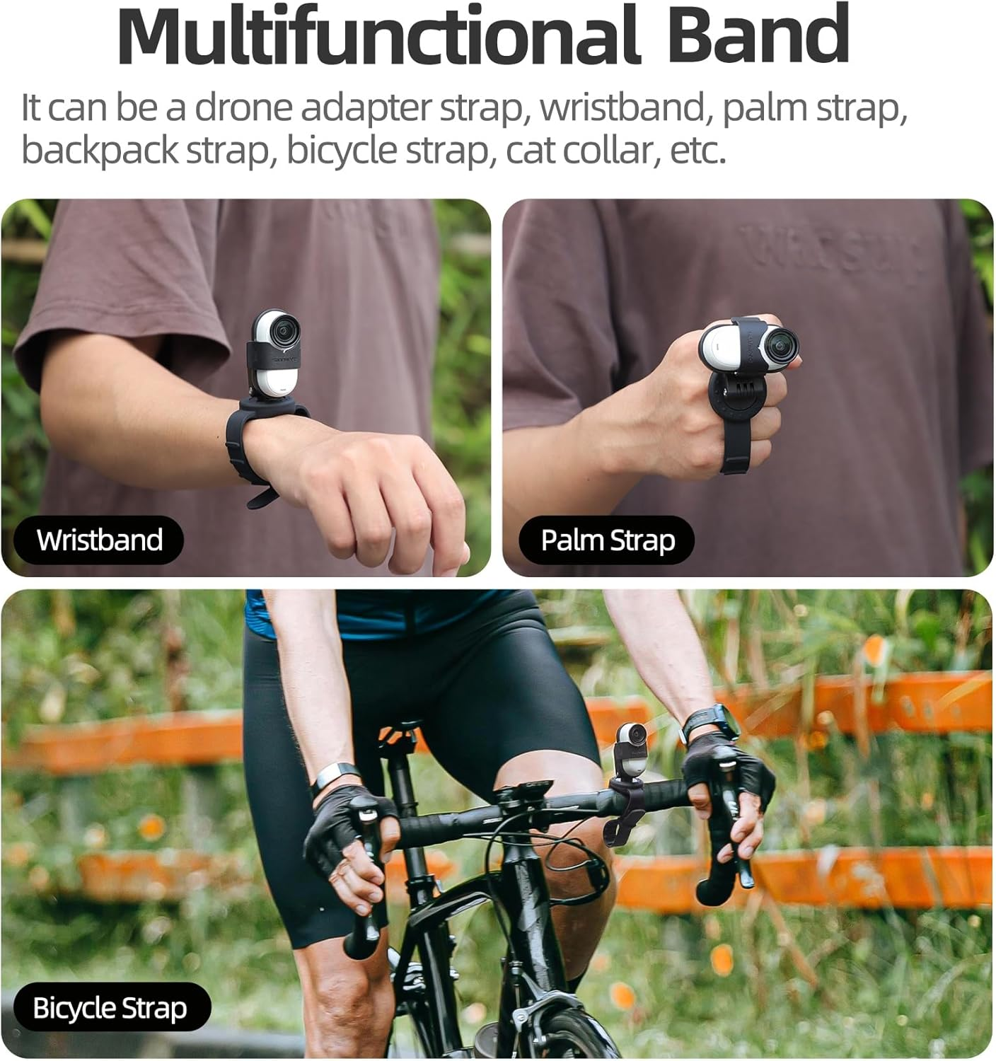 Camgo Sunnylife Magnetic Strap Mount for Insta360 GO 3 / GO 3S image number 4