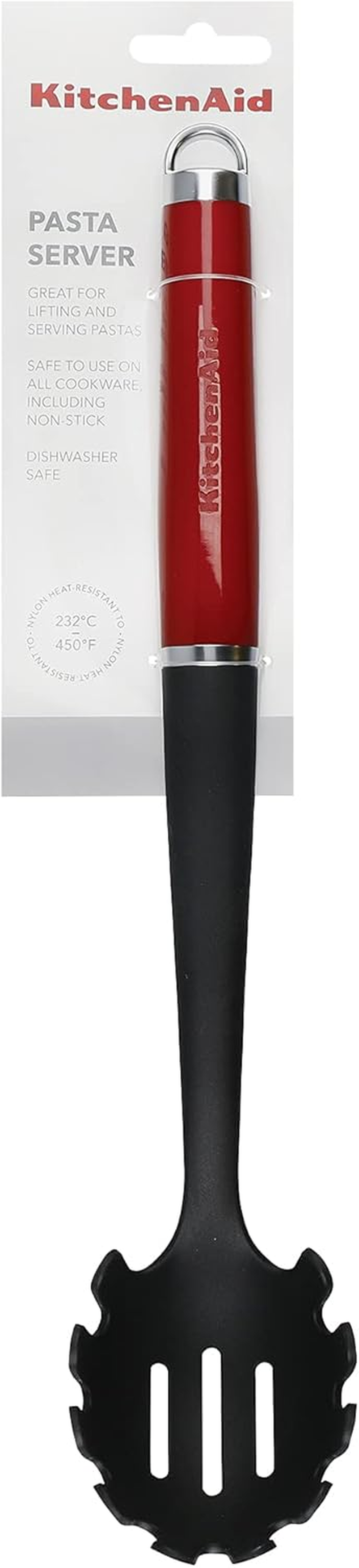 Kitchenaid Nylon Pasta Fork&ndash; Empire Red - Empired Red image number 6