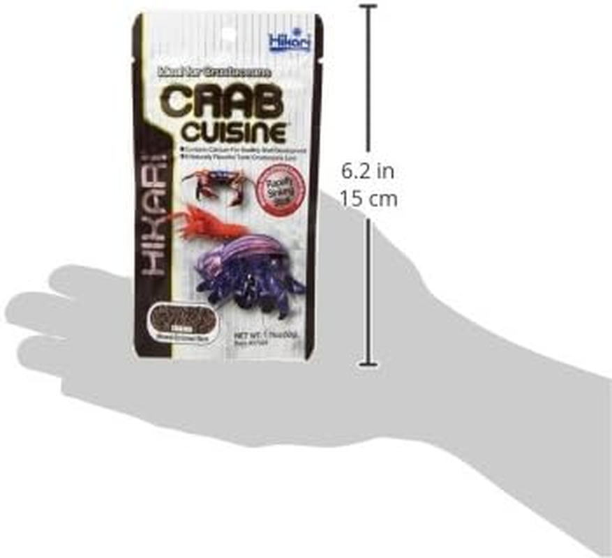 Hikari USA SHK27309 Crustaceans Crab Cuisine Mineral Enriched Sticks, 50Gm