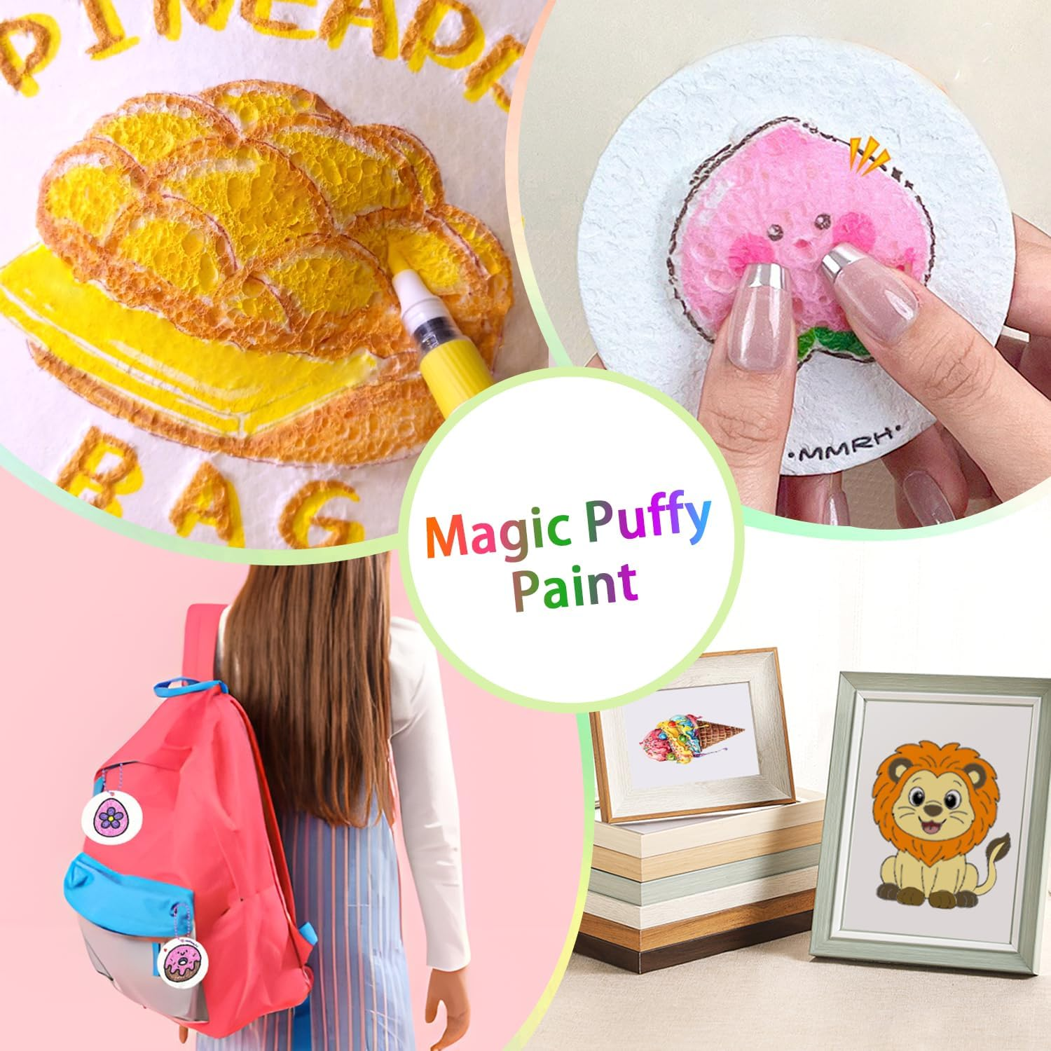 Magic Foam Texture Painting Kit image number 5