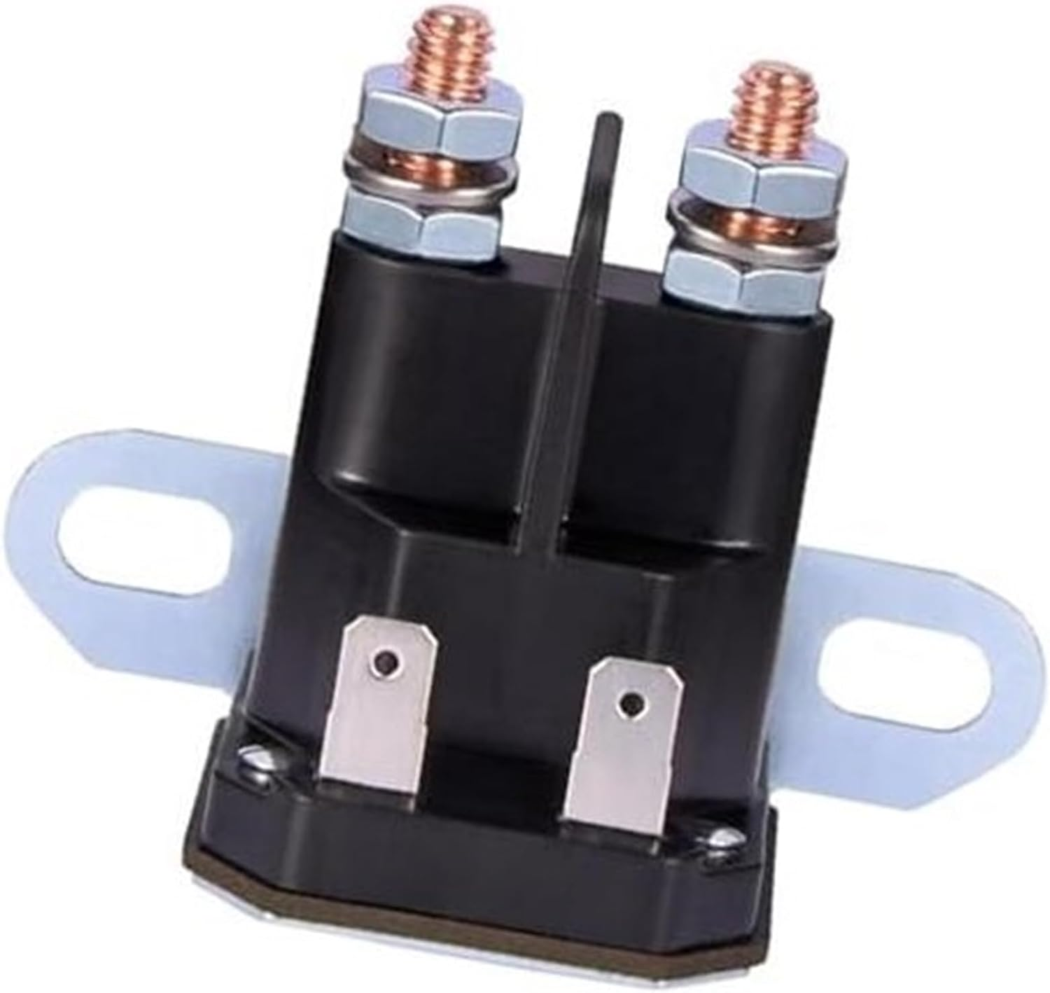12 Volt Starter Solenoid 691656 790951 555375GS 812-1201-211-05 812-1201-211-06 Compatible Wtih, for And, Trombetta, for Troy-Bilt, for MTD, Lawn Mower Lawn Mower Starter Relay(Black 812-1201