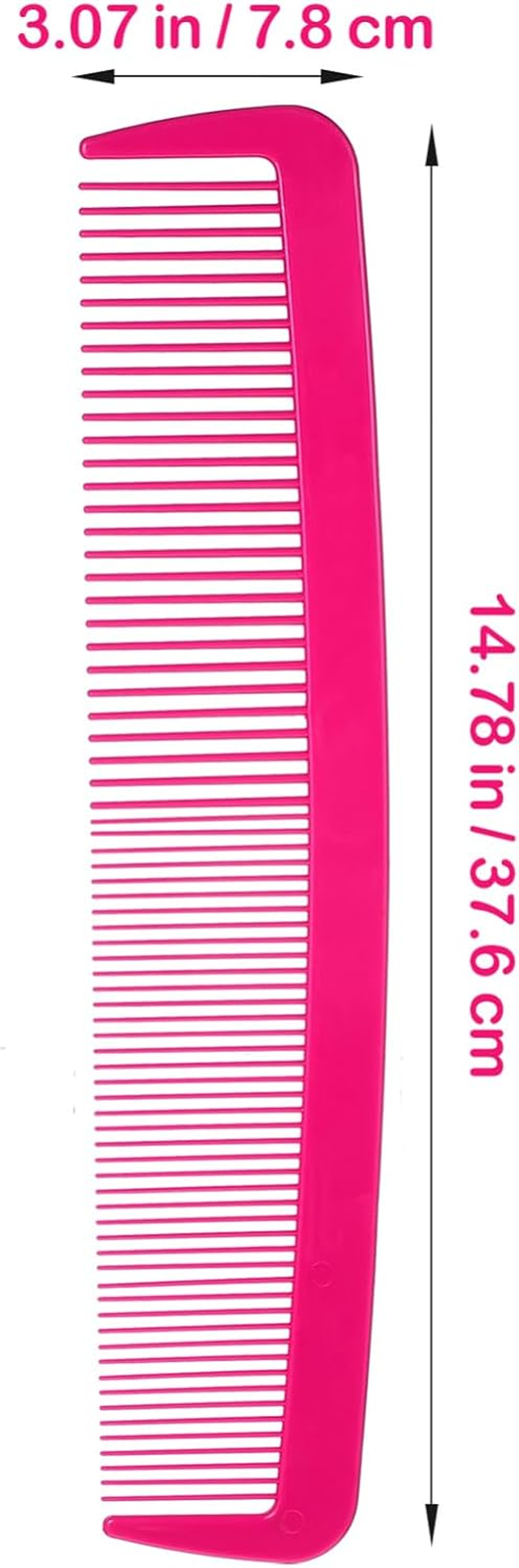 STOBAZA Giant Wide Comb Party Carnival Giant Comb Prop for Funny Man Halloween Tooth - 14.78X3.07X0.20In image number 1