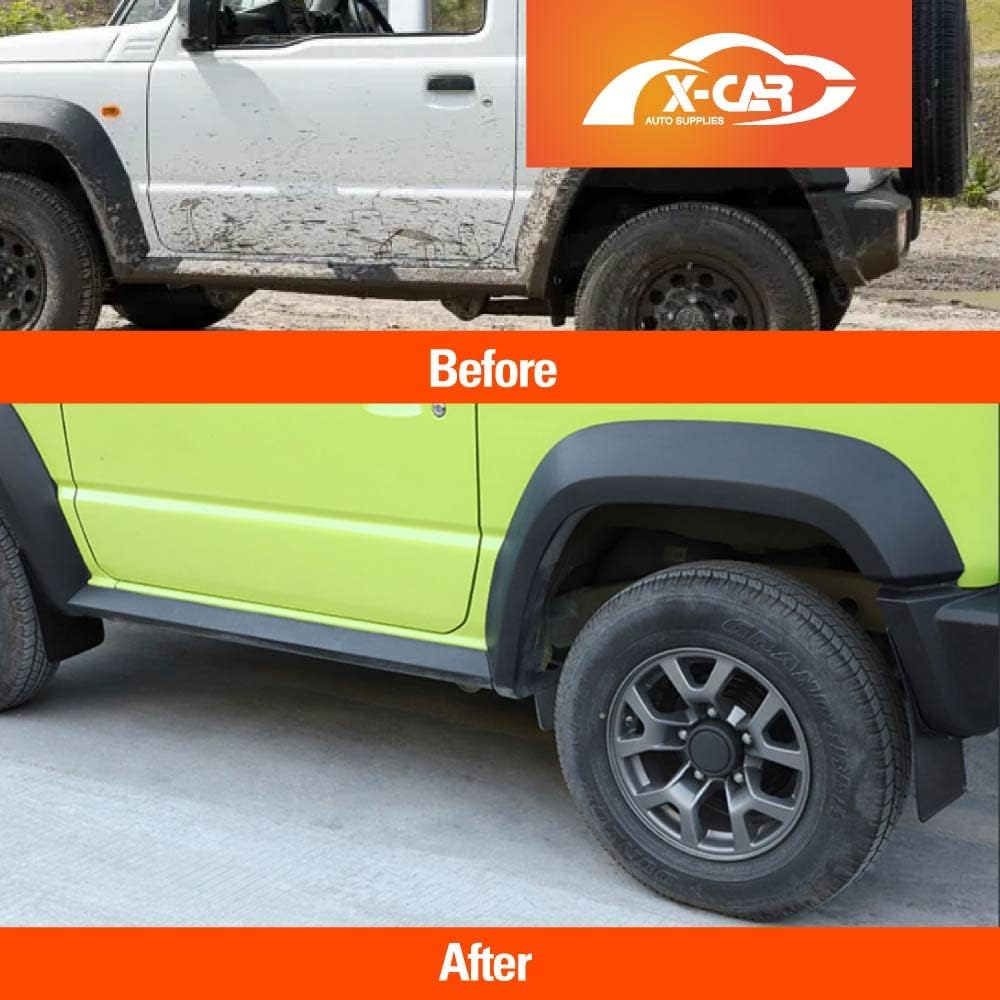 X-CAR Mud Flaps for Suzuki Jimny 3-Door 2018-2025 Splash Guards Mudguard Fender Front and Rear Car Accessories image number 4