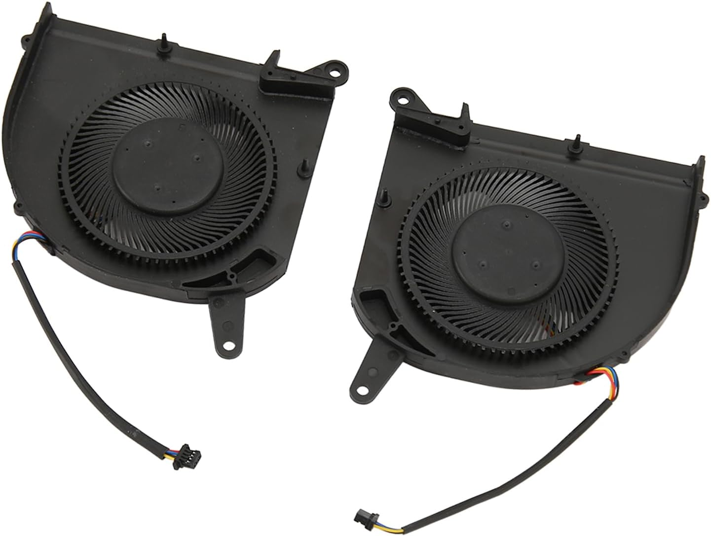 Replacement Laptop Internal Cooling Fan for Gigabyte for AERO 15 SA 17 HDR XA RP75XA RP77XA, 4Pin Power Connector (CPU and GPU Cooling Fan) image number 2