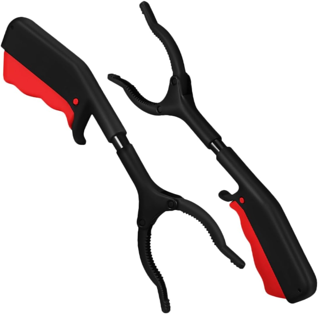 NOLITOY 2Sets Trash Picker Gripper Reacher Grabber Tool Handicap Accessories for Daily Living Reachers and Grabbers for Seniors Hand Grabber for Reaching Mini Grabber Tool Pickup 2Pcs*2 image number 5