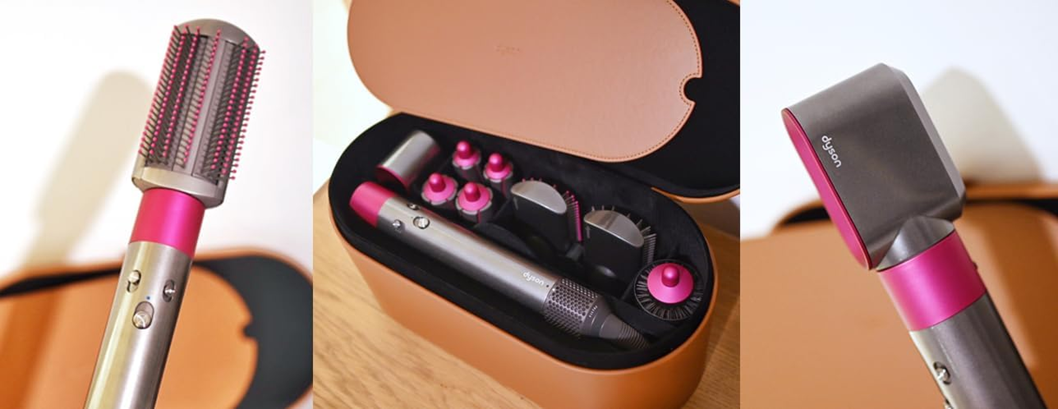 Dyson Airstraittm Straightener and Dryer (Ceramic Pink/Rose Gold) ​