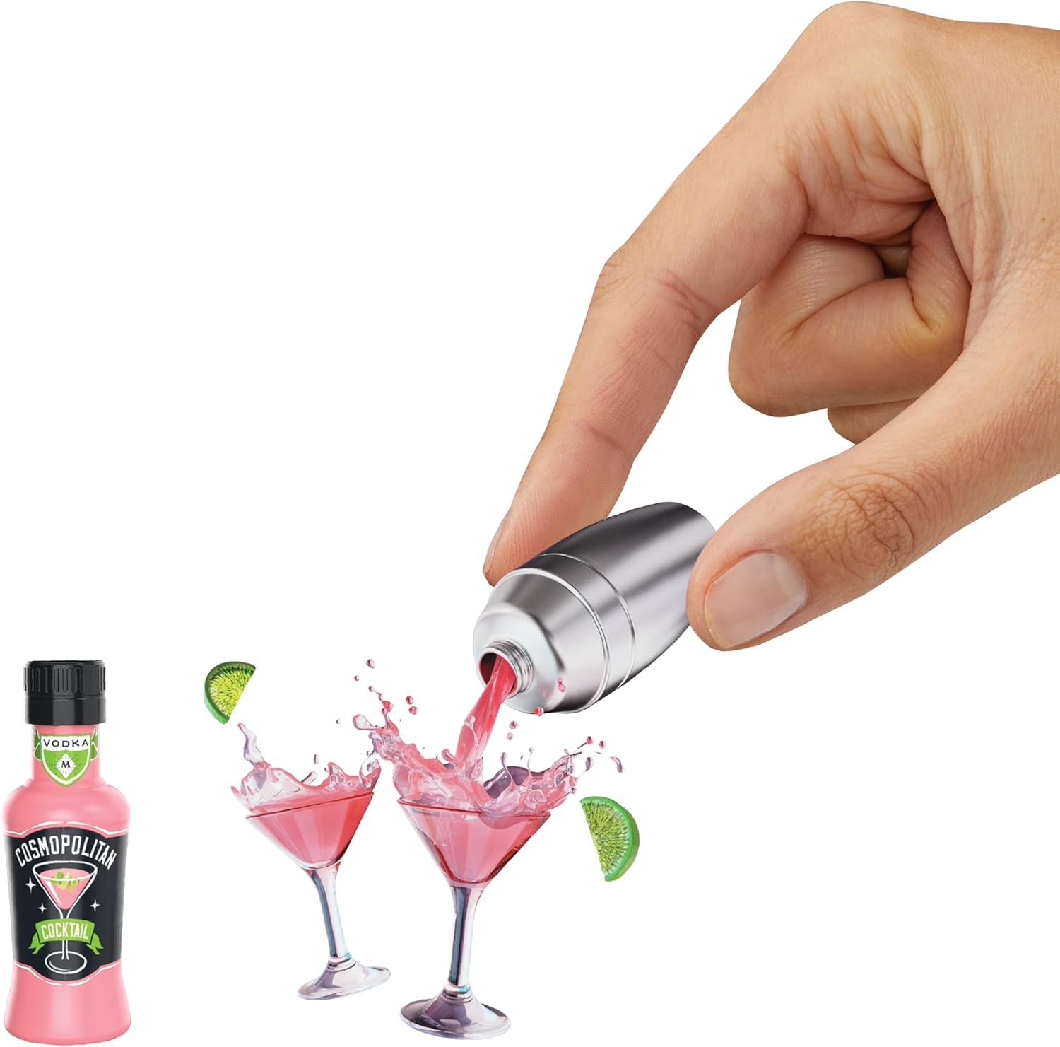 Mga'S Miniverse Make It Mini Happy Hour Mini Collectibles, Blind Packaging, DIY, Resin Play, Replica Cocktails, NOT Edible, Collectors, 21+ (3-Pack)