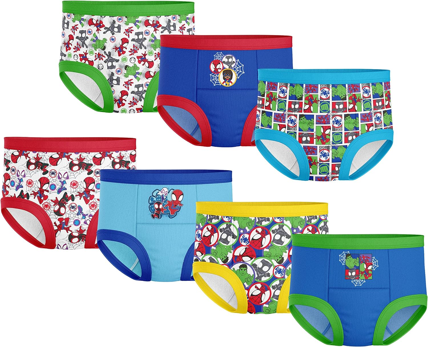 Spiderman Boy'S Baby and Toddler Training Underwear (Pack of 7)