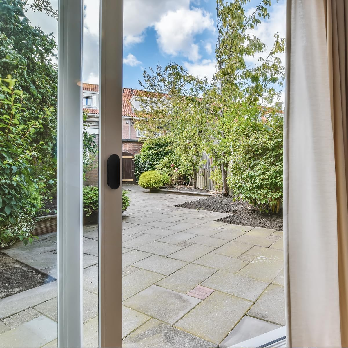 NILLOS Adhesive Cabinet Handles, 4 PCS Self-Adhesive Pull Handles for Kitchen, Cabinet, Drawer, Window (Black) image number 2