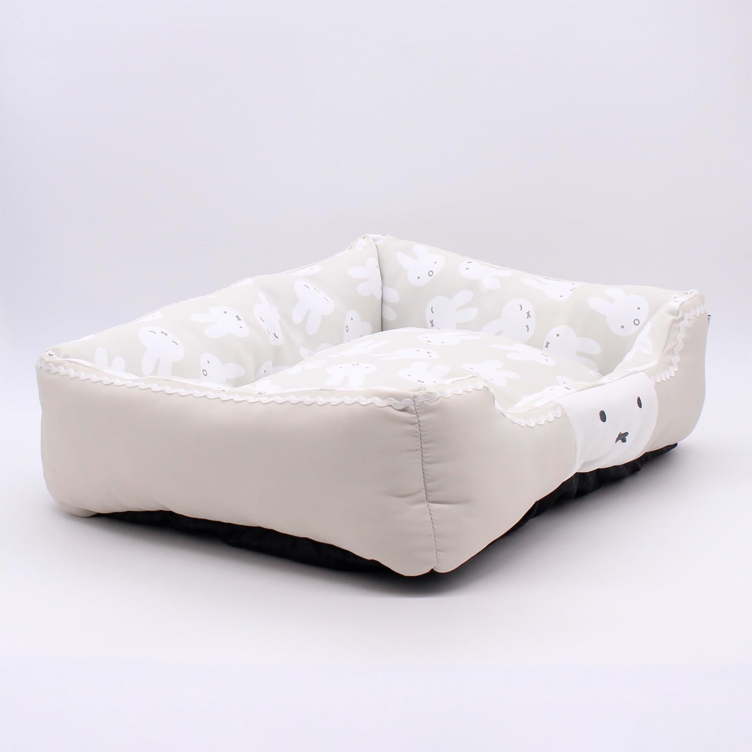 Three Arrows Miffy Face School Sofa for Dogs and Cats, Gray image number 5