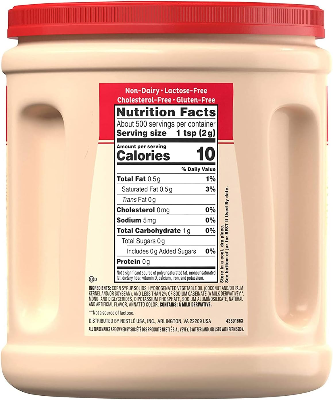 Nestle Coffee-Mate the Original (1Kg) image number 1