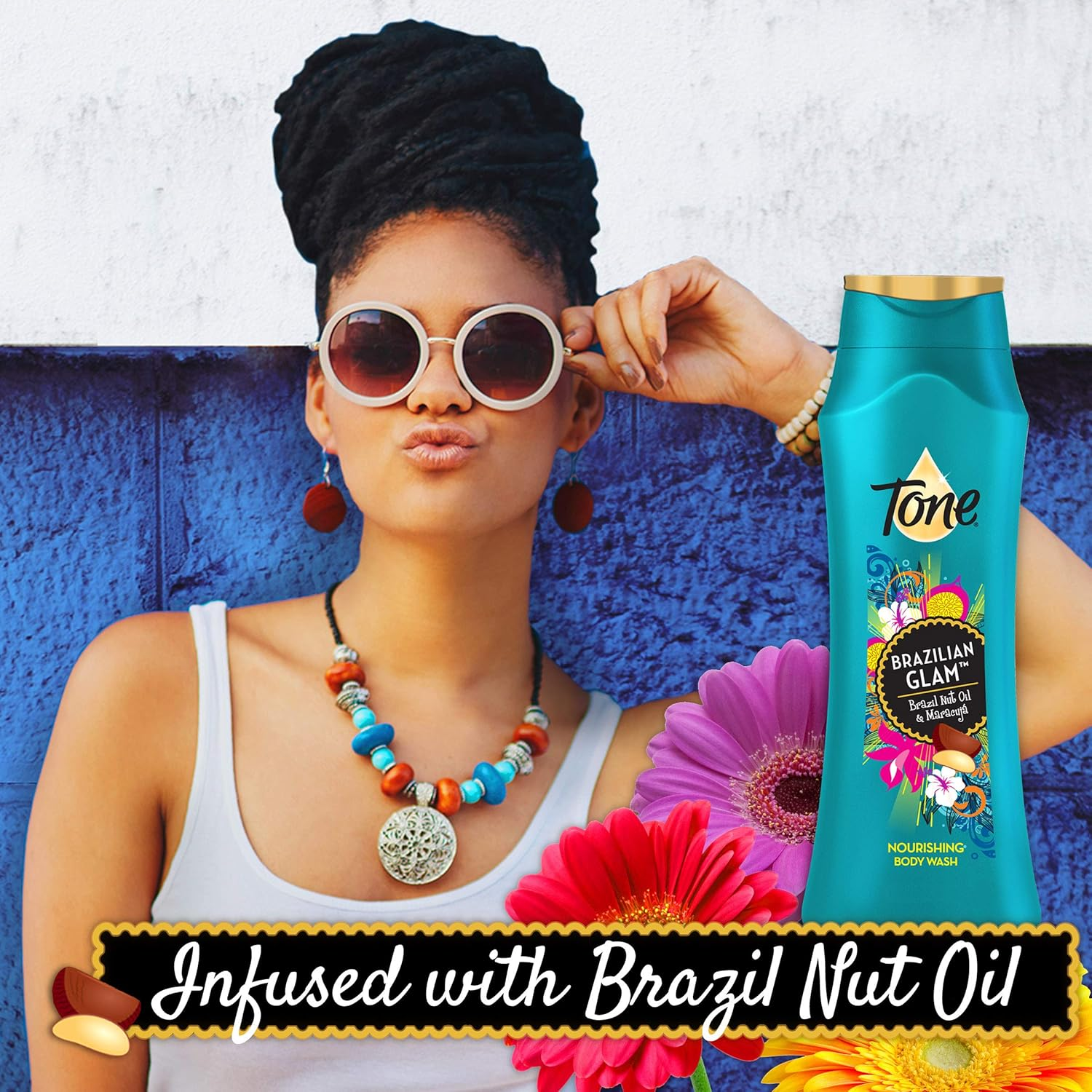 Tone Body Wash, Brazilian Glam, 470Ml