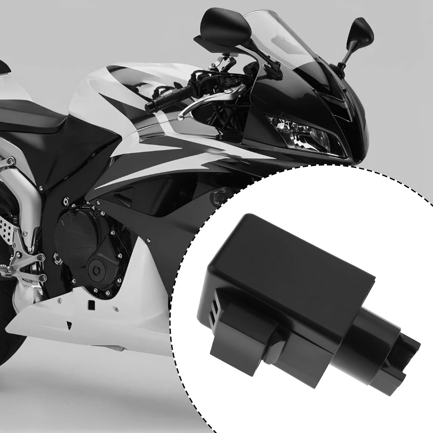 VGOL 4Pin LED Indicator Flasher Relay Compatible with Honda CBR1000RR 04-07 CBR600RR 07-11