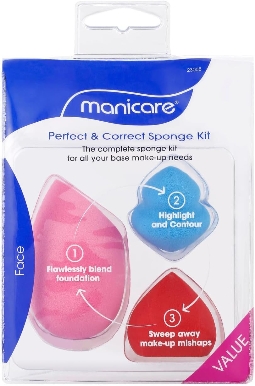 Manicare Perfect and Correct Makeup Sponge Kit image number 1