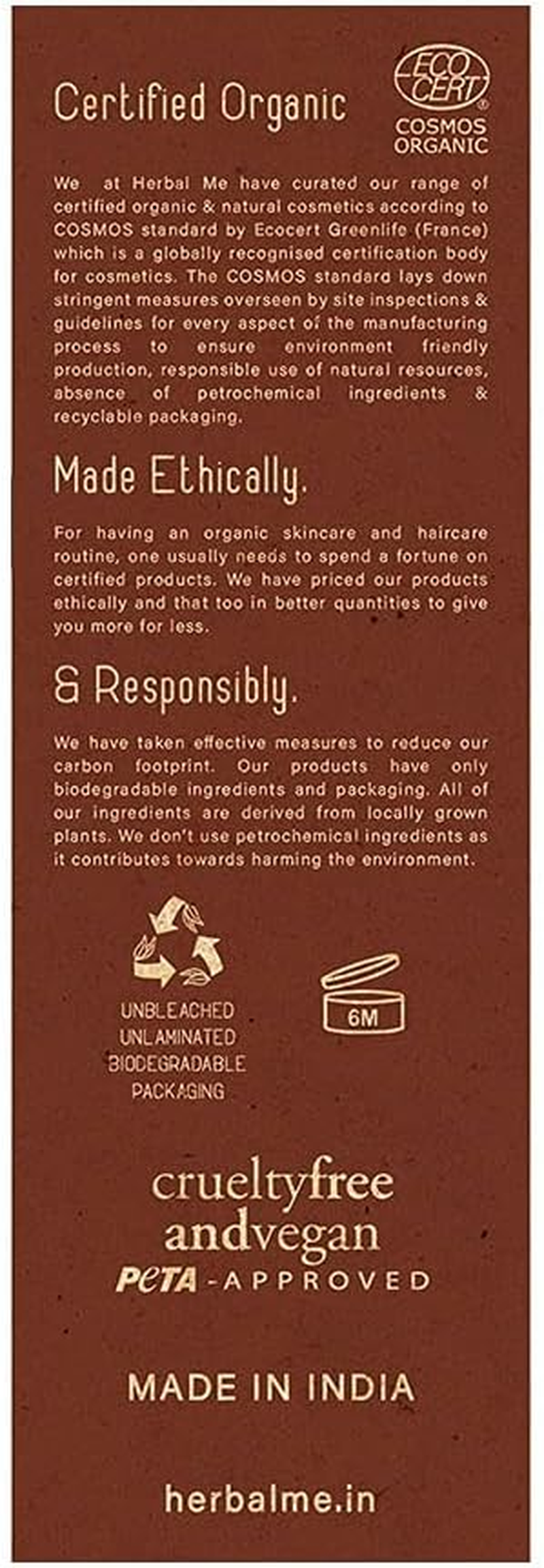 HM Herbal Me Certified Organic Shikakai Powder | Hair Cleanser for Deep Cleansing and Soft Hairs_120Gm image number 3