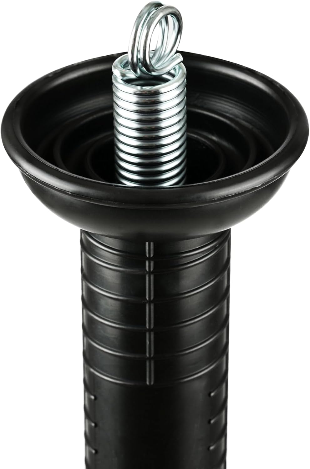 5Pcs Plastic Electric Fence Gate Handle with Insulators and Spring, Heavy Duty Gate Handle, Black image number 2