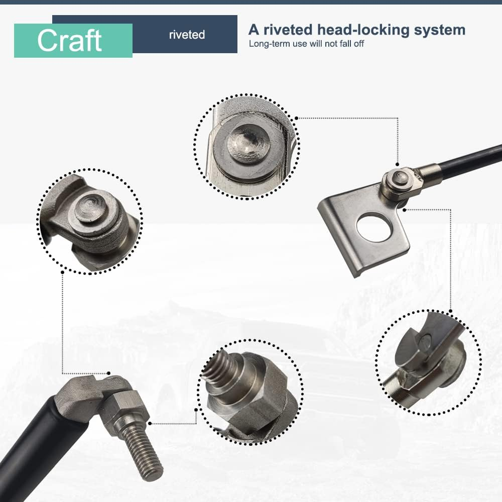 Tailgate Strut for Holden Colorado RG Ute 2012-2020 with Easy up and Slow down Tailgate Shock