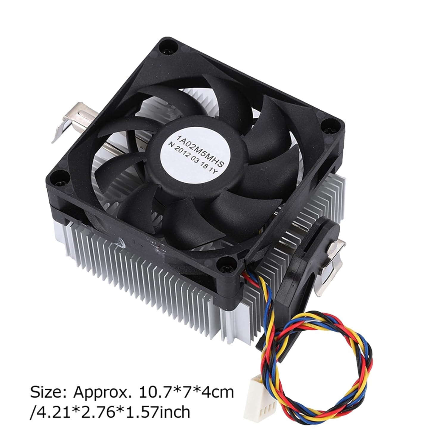 Electronic Component Fan, 7015 Hydraulic Bearing CPU Cooler, Rapid Cooling Action, Superior Heat Disposal, Noise- Workspace, AM2 AM3 AM3+ FM1 FM2 FM2+ image number 1