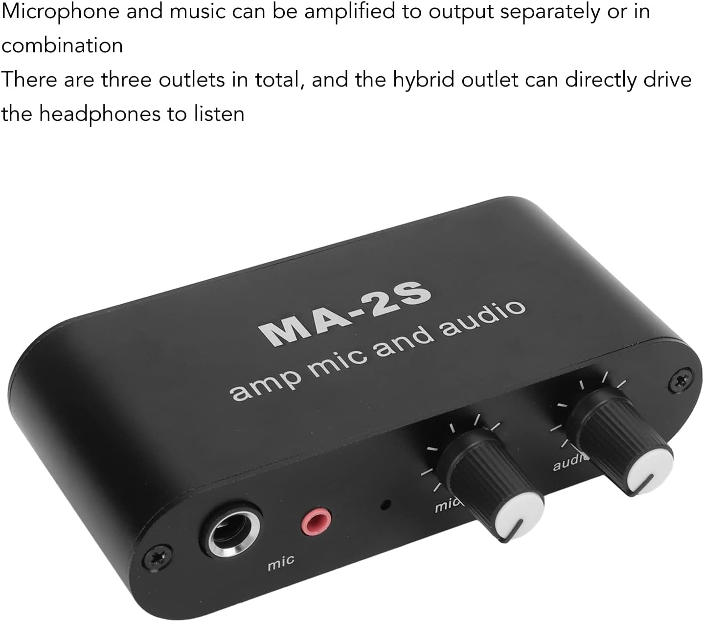 Mini Small Stereo Preamplifier,Headphone Amplifier,Phono Turntable Phonograph Preamp with 3.5MM Headphone and Output image number 4