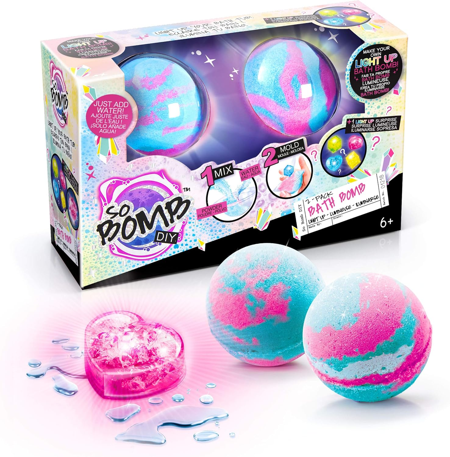 Rainbow Bath Bomb 2 Pack image number 4