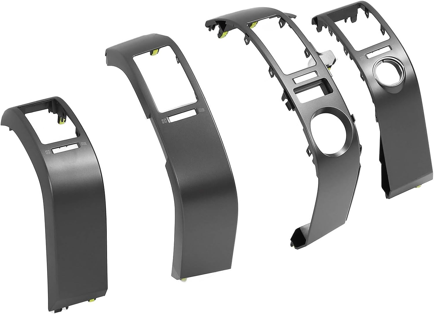 A/C Dash Air Vent Trim Panel, Air Vent Outlet Frame Cover, Compatible with Prius 1.5L 2004-2009, Replaces# 55670-47060, 55680-47020, 55062-47010, 45564-37020, 4Pcs image number 6