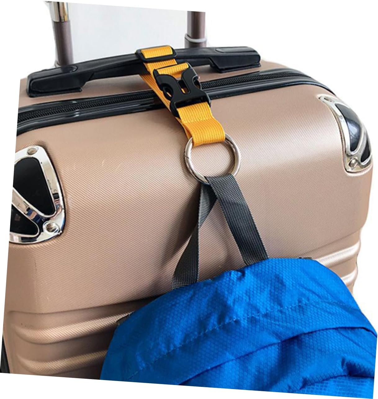 WESIEVYA 2Pcs Professional Luggage Straps Luggage Belt Belts for Suitcase Outdoor Supplies Safe Material