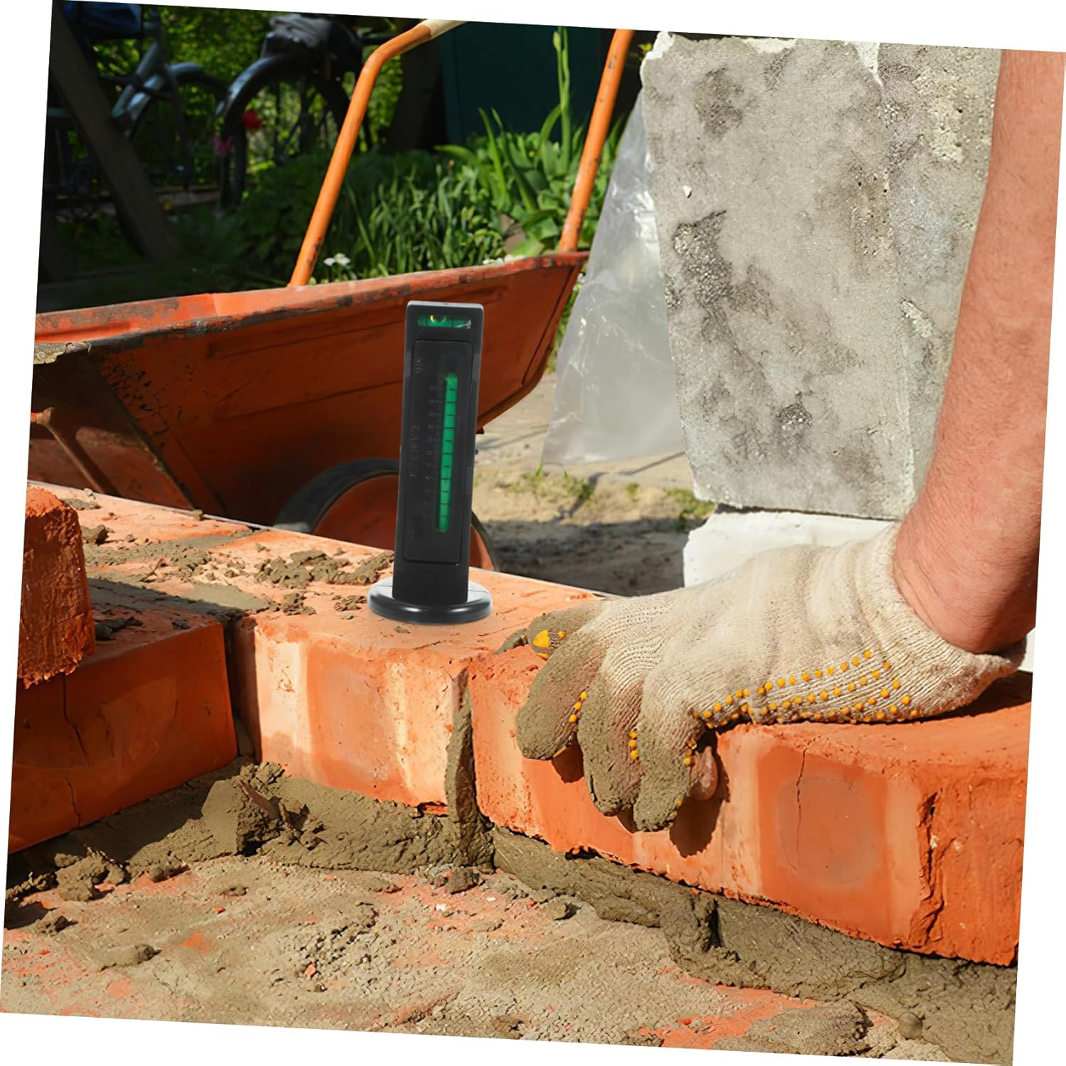 HOMSFOU Spirit Level Camber Gauge for Automotive Wheel Alignment Tool Magnetic Castor Strut Wheel Alignment Tool for Car and Truck for Measuring Layout in Garage Workshop image number 2