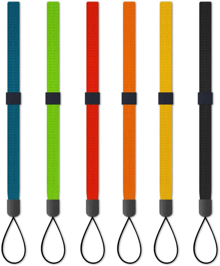 Wrist Lanyard Strap String 6 Pack Flashlight Lanyard Wrist Strap for USB Flash Drives Keys Braided Flat Lanyard Cameras Keychain Cellphone Water Bottle Badge Holders image number 3