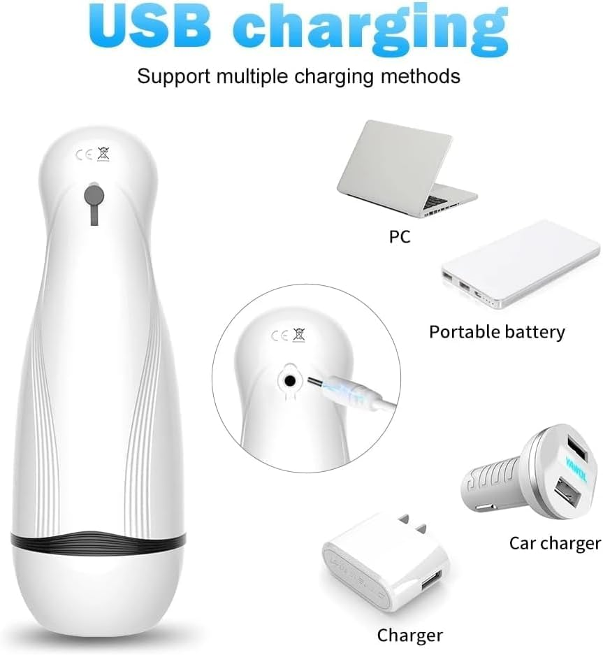 Men'S Electric Pocket Vagina Automatic Waterproof Massage Men'S Hoodie Male Masturbator image number 5