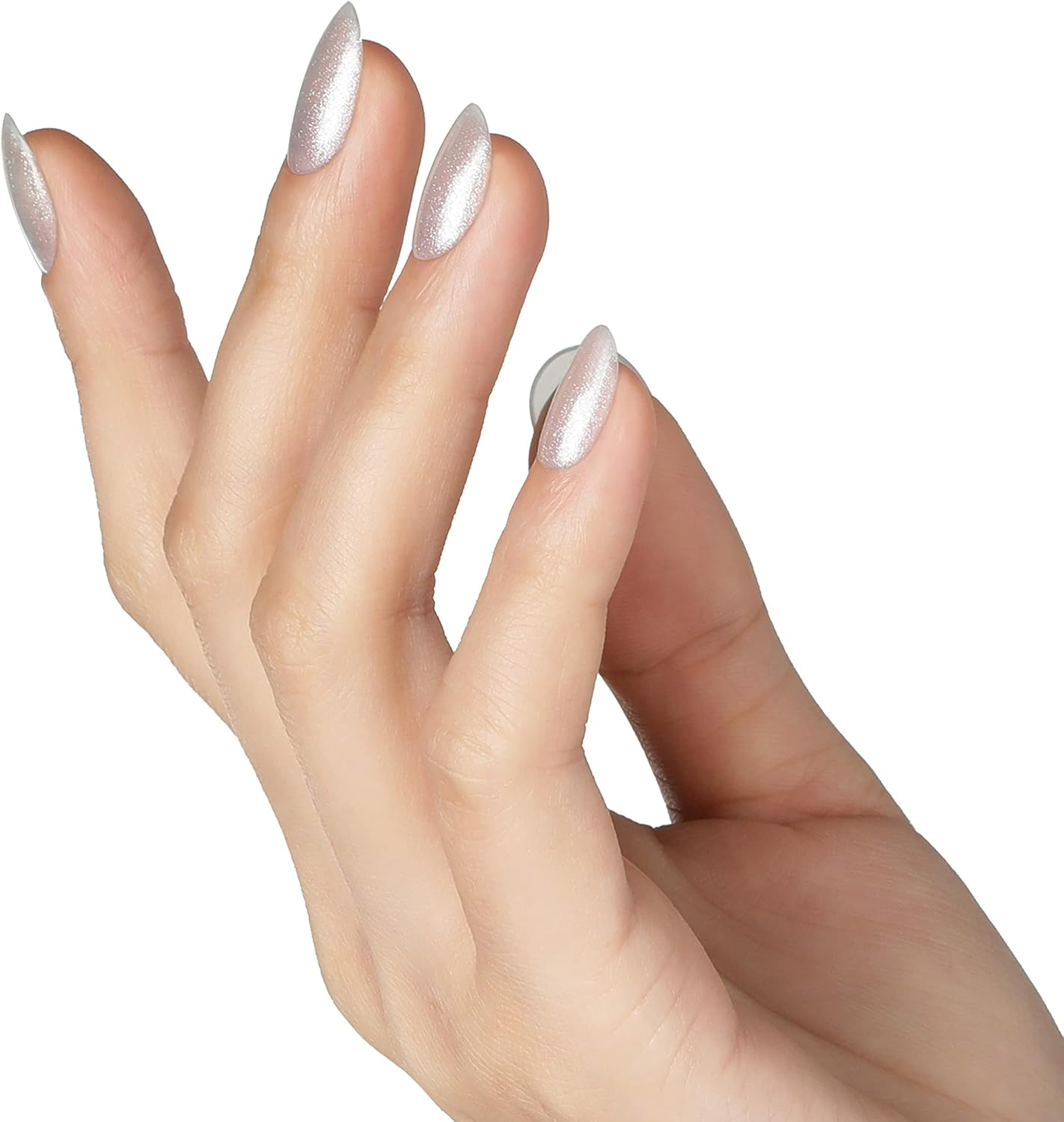 Bluesky Silver VIP Status Uv/Gel Nail Polish 10 Ml, Silver image number 2