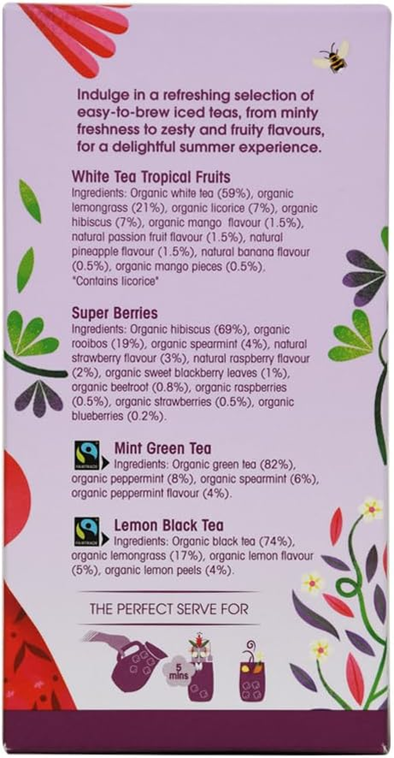 English Tea Shop Organic Cold Brew Selection 6X20Pc image number 4