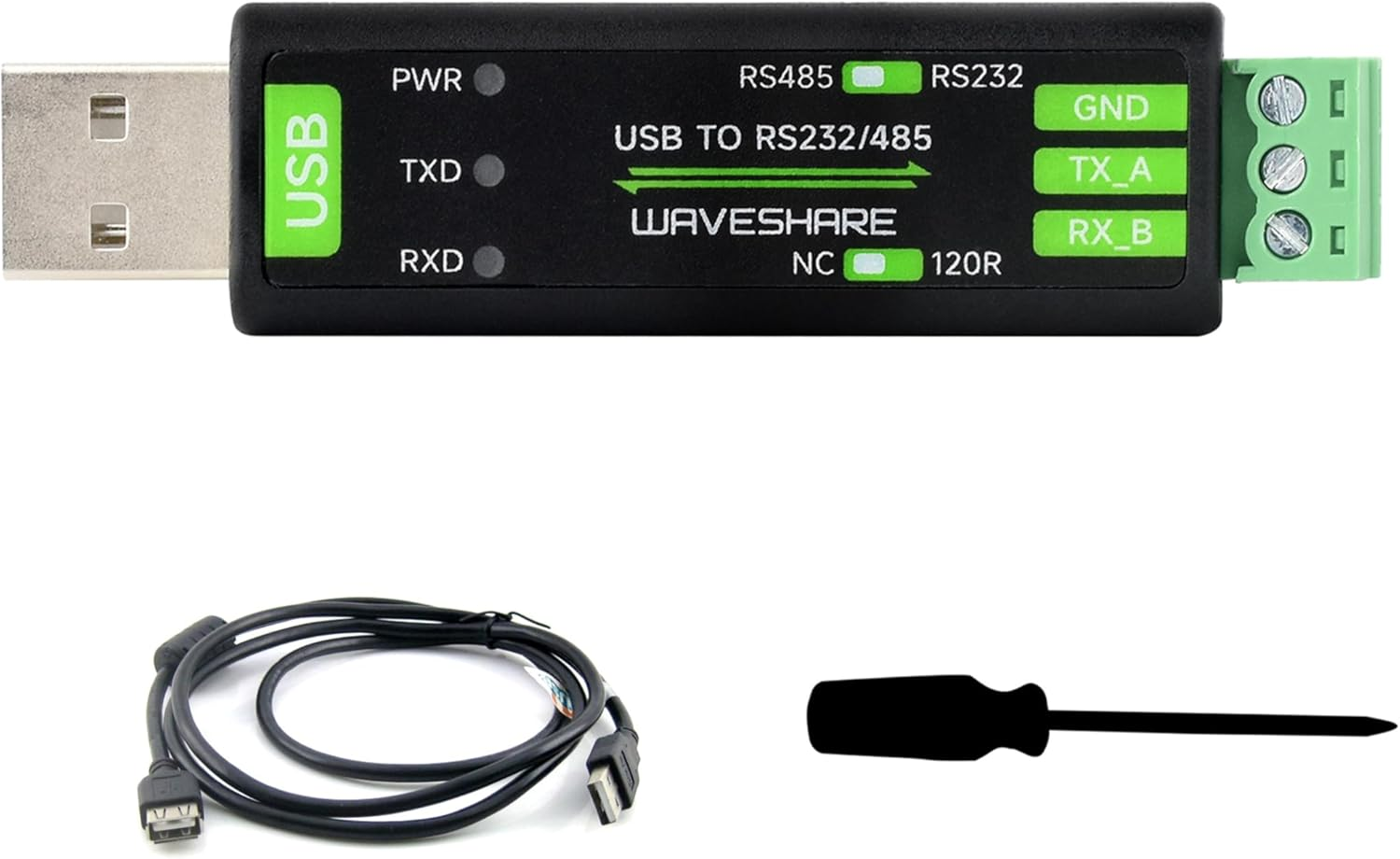 USB to RS485/RS232 Serial Converter Board, Onboard Original FT232RNL Chip Fast Stable Transmission,Multiple Devices Applicable, Compatible with Mac, Linux,Android, Windows 11/10/ 8.1/ 8/ 7, Etc. image number 3