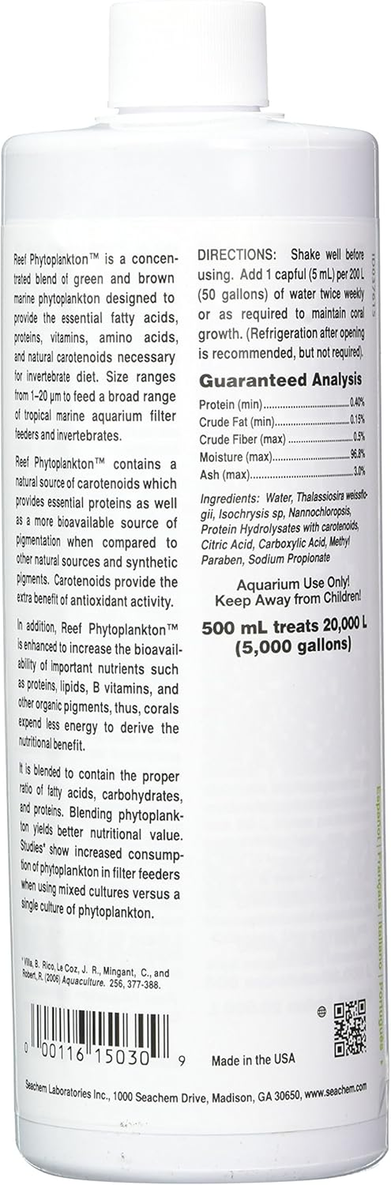 Seachem Reef Phytoplankton (SC1503)