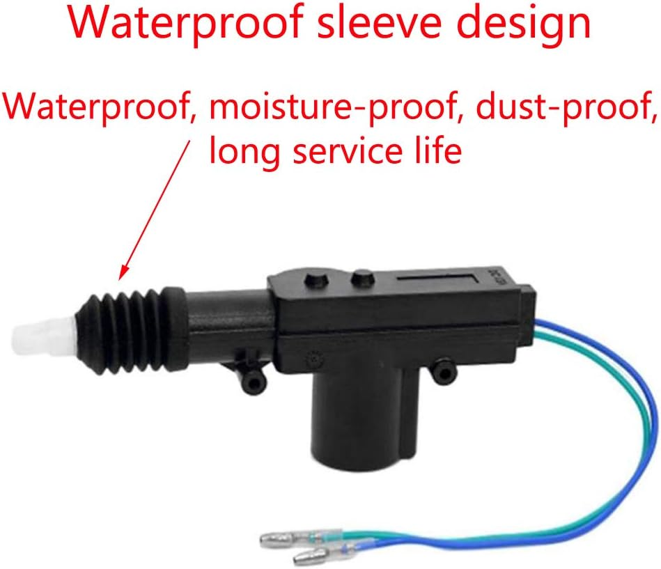 Etopar 2 X Car Motor Universal Heavy Duty High Power Door Lock Actuator 5 Wire Cable 12V Central Locking System image number 4