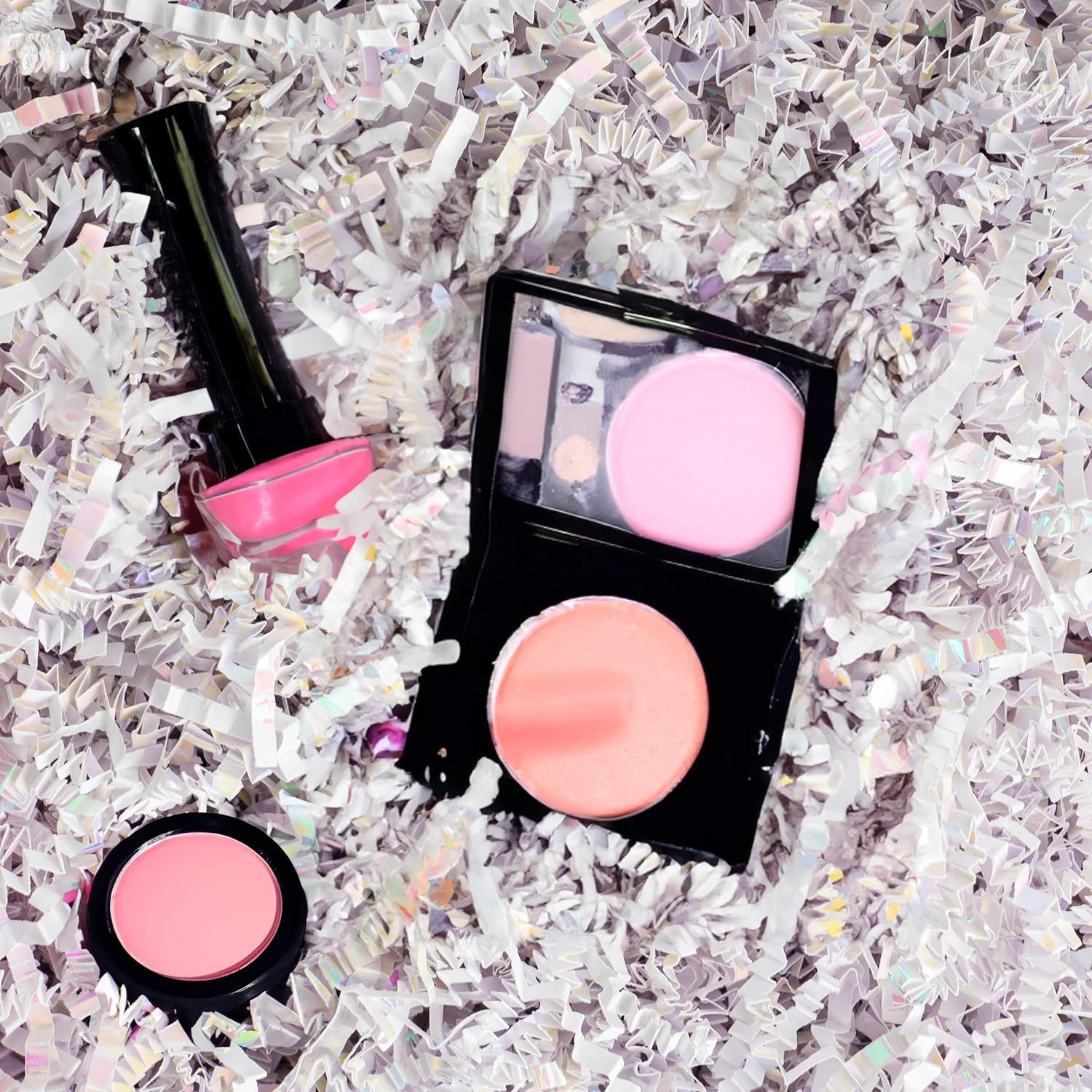 Uptotop 1/2LB Crinkle Cut Paper Shred Filler for Gift Wrapping Basket Filling, Birthday, Christmas, Thanksgiving, Wedding, Mother'S Day (Diamond White) image number 4