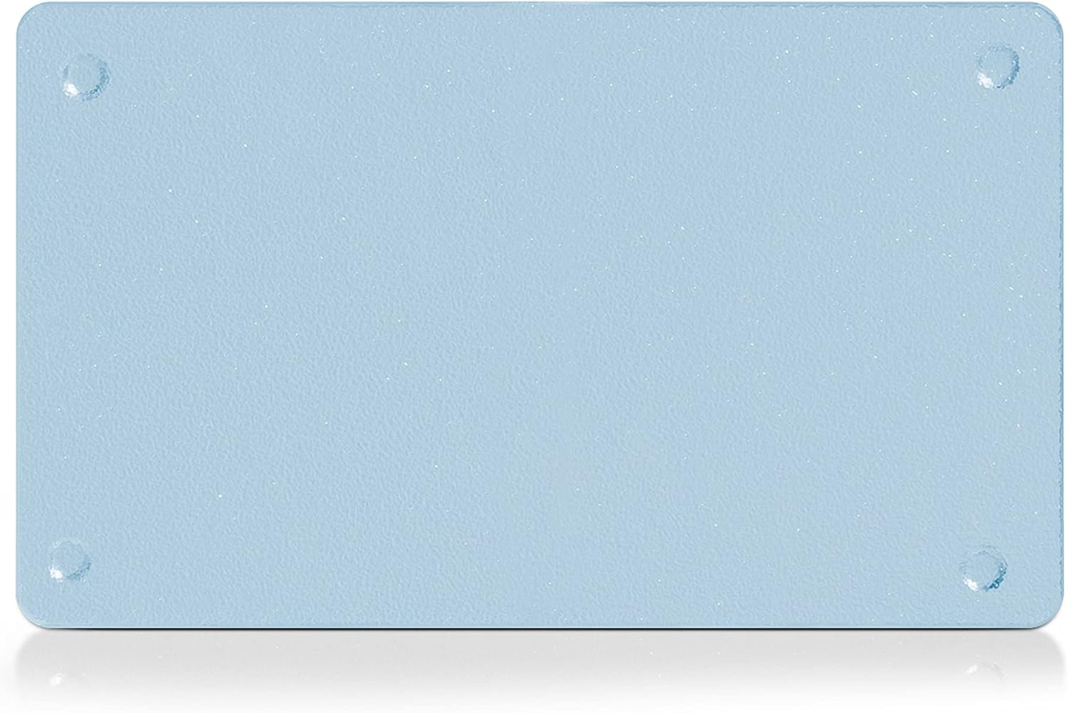 Zeller Glass Chopping Board, Set of 2, 25 X 15 X 0.5 Cm, Non-Slip Feet, Heat-Resistant up to 220 Degrees, Natural