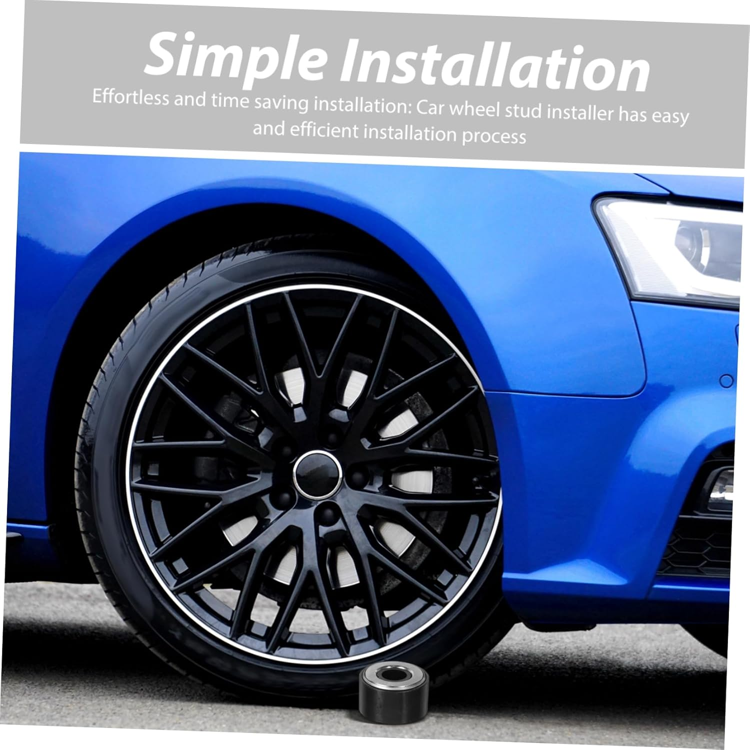 COSMEVIVI Car Wheel Stud Installer Tool Professional Tire Installation Equipment Design User-Friendly for Easy Wheel Assembly Suitable for Trucks Vehicles image number 3