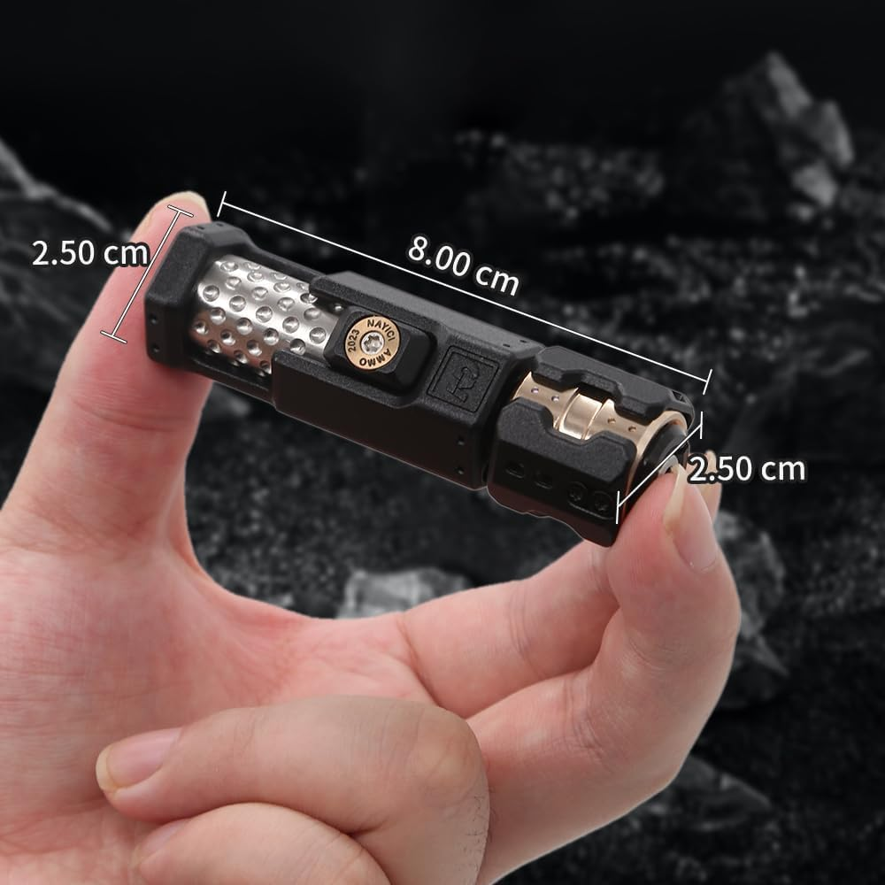 B-Qtech Metal Fidget Slider Toy, Spinning Dice Top with Soothing Sounds, Stress Relief Toy, Compact and Portable Fidget Spinner Adults Gift