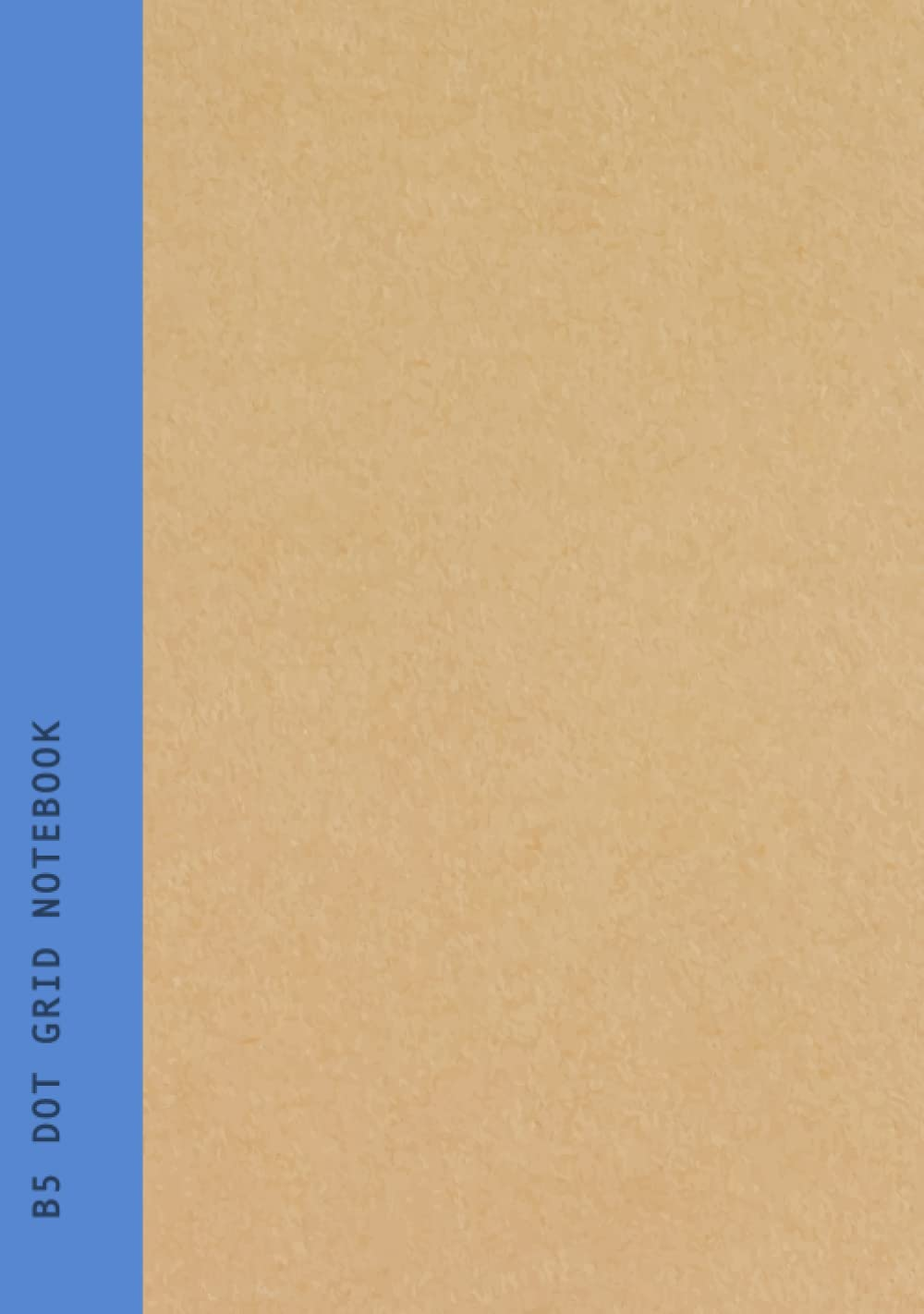 B5 Dot Grid Notebook: Navy Blue Spine | Dotted Grid | School & College Subject or Course Journal - 90 Pages Recycled Paper image number 1