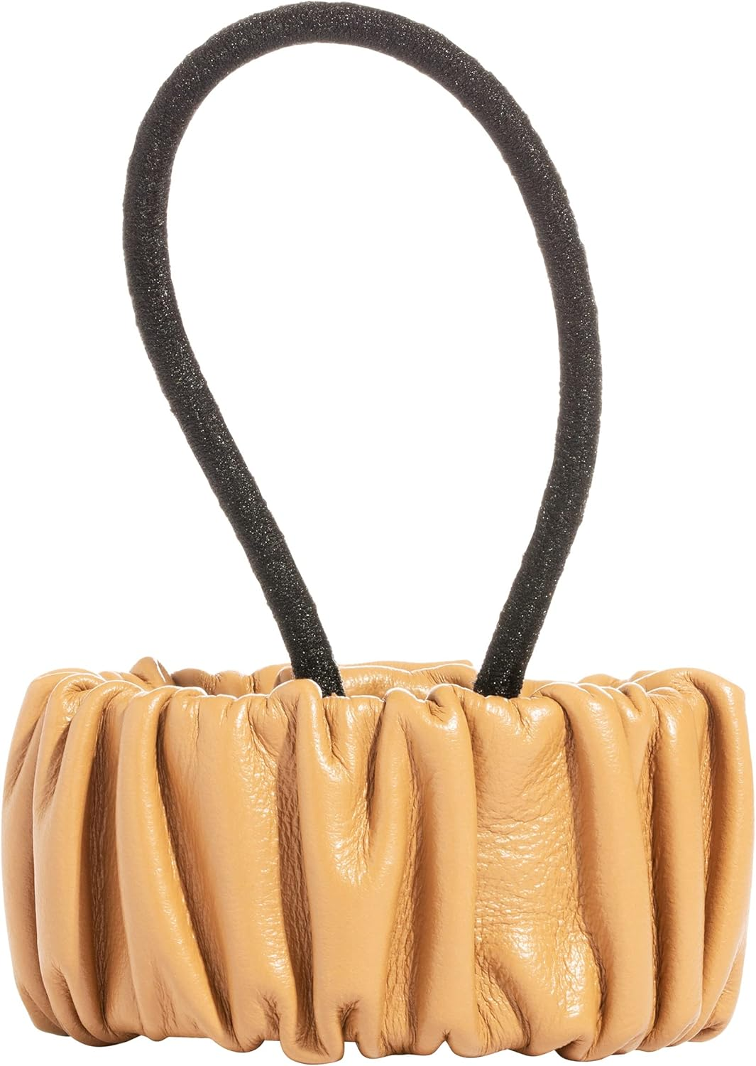 L. Erickson Snap Leather Pony Cuff, Camel
