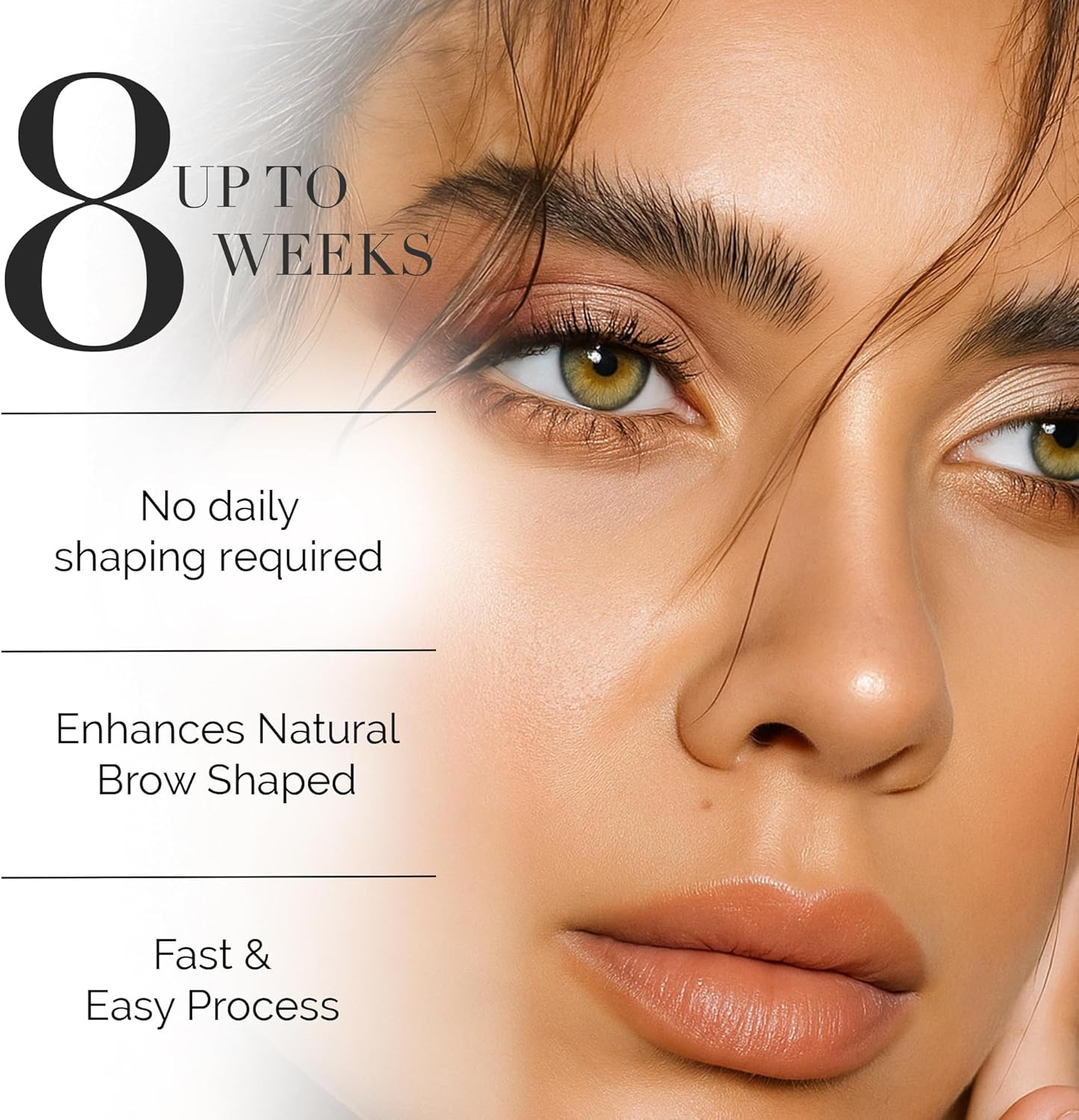 DLUX PROFESSIONAL Keratin Brow Lamination Kit &ndash; Luxury Eyebrow Lift, Gentle Brow Curling, Safe Perm System for Sensitive Skin image number 1