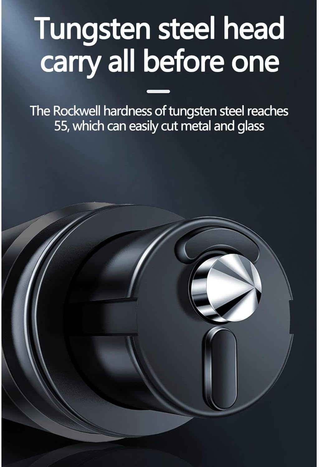 Safehammer Glass Breaker, Car Safety Hammer, Safe Hammer Glass Breaker, Car Emergency 2-In-1 Window Breaker & Seat Belt Cutter, Vehicle Escape Tool, Automotive Interior Safety Products (2Pc-Red) image number 2