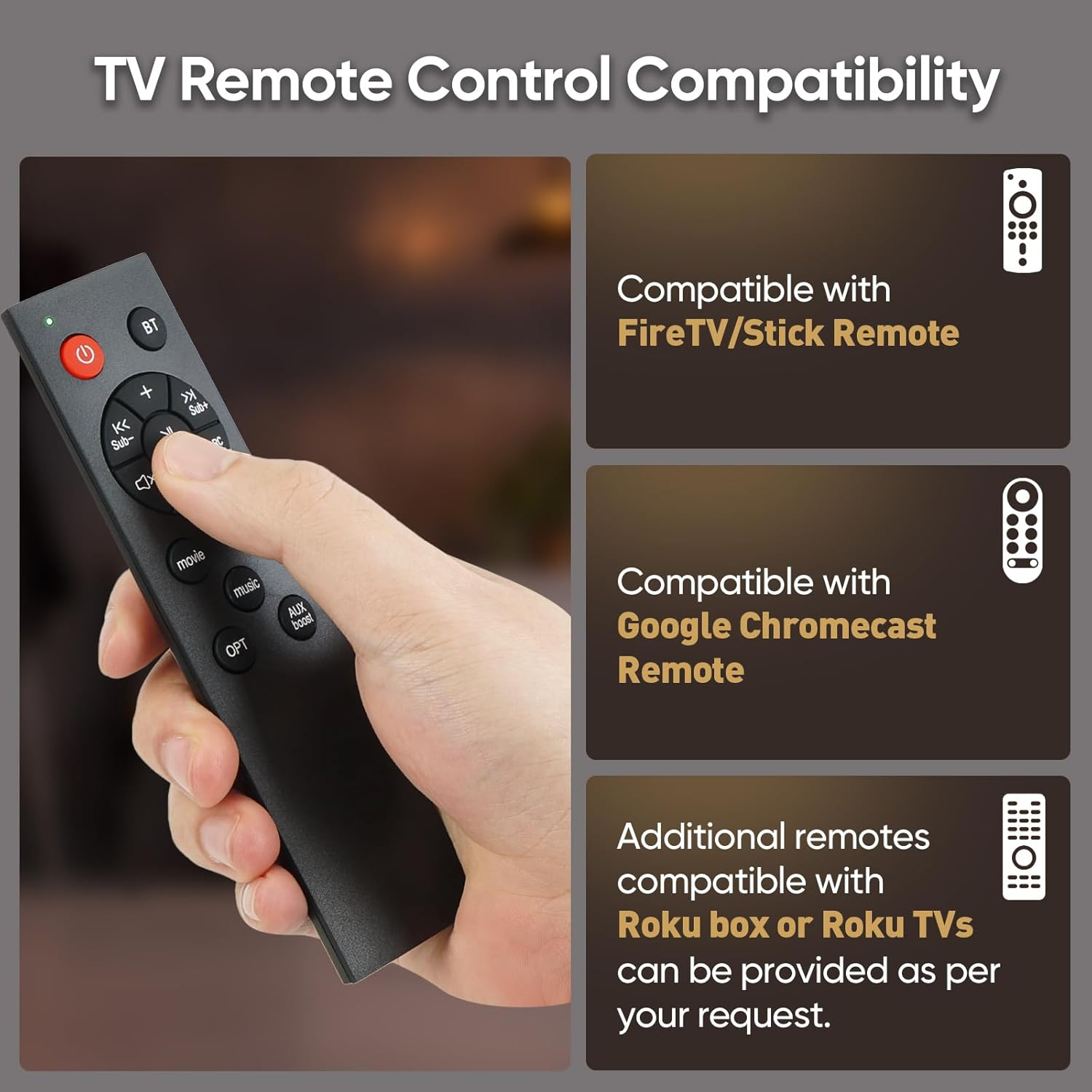 Saiyin Soundbar, 90W Compact Sound Bar with Subwoofer, 2.1Channel Home Theater Surround Sound System with Crisp Vocals and Deep Bass for TV, PC, Projector image number 3