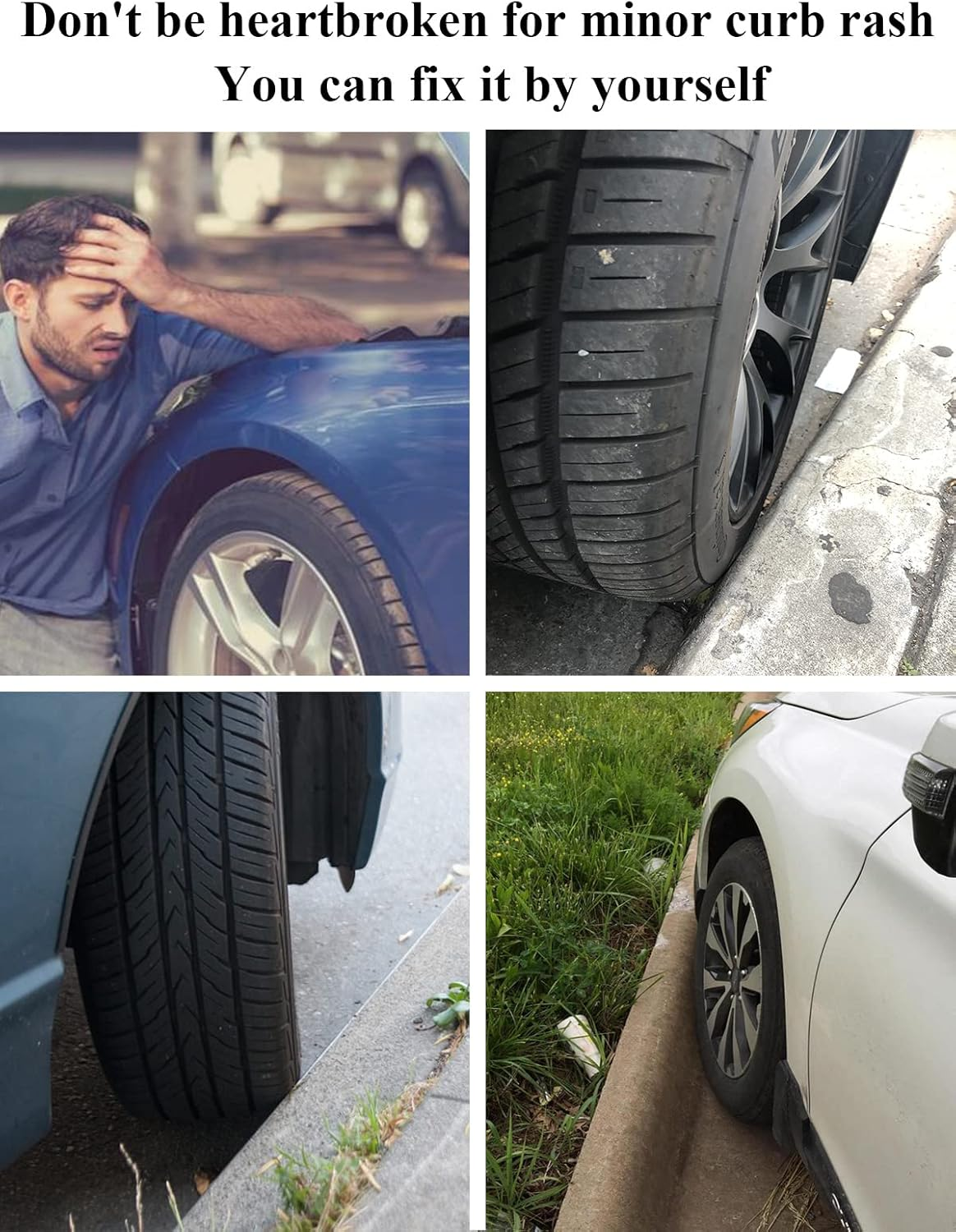 SYOAUTO Gunpowder Rim Touch up Paint for Tesla Model Y 3 S X Uberturbine/Arachnid/Cybersteam/Turbine Wheel Touch up Paint Rim Scratch Repair Wheel Curb Rash Paint Pen(Gunpowder) image number 6