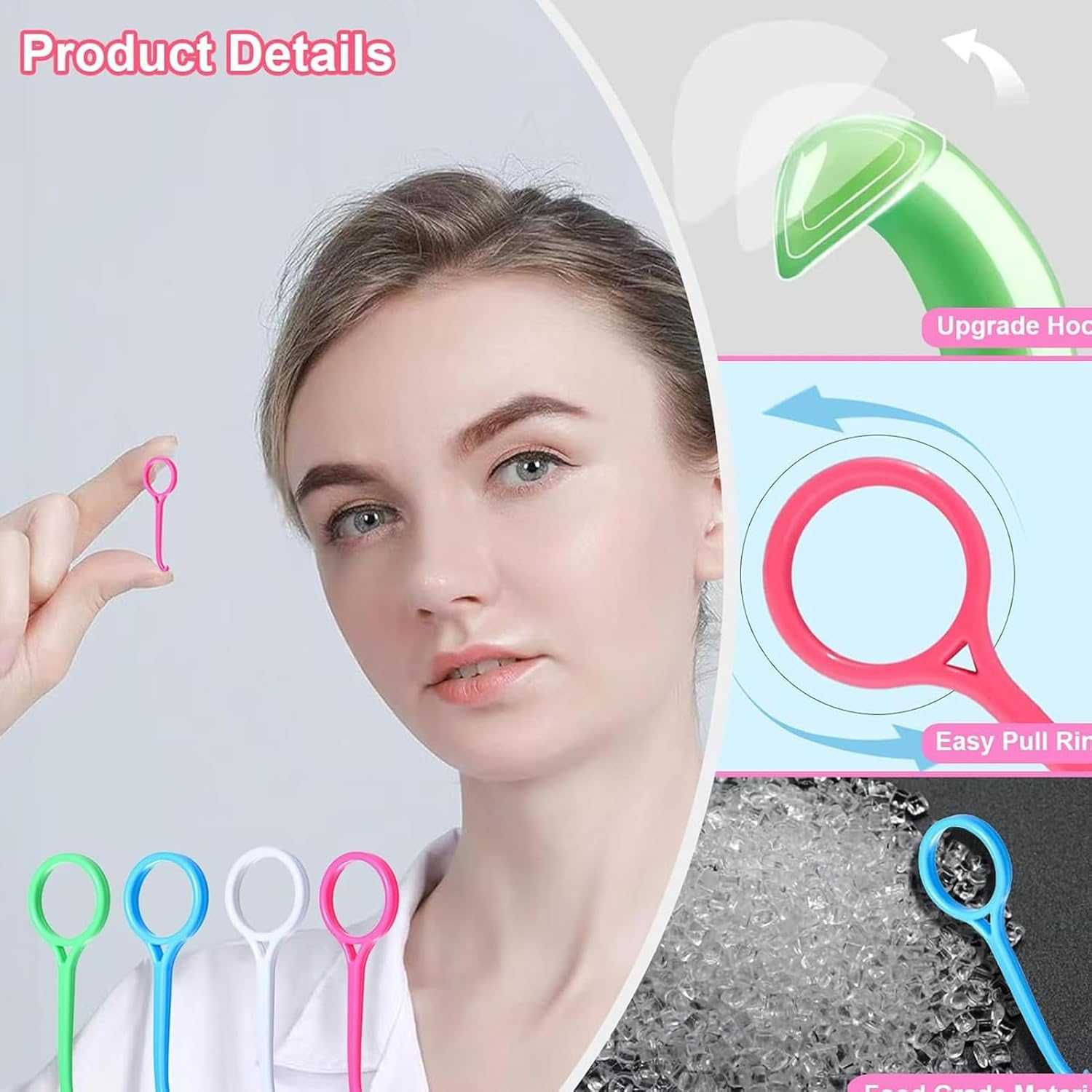 12PCS Aligner Removal Tool 6 Colors Clear Aligner Removertools for Invisalign Removable Retainers Aligners