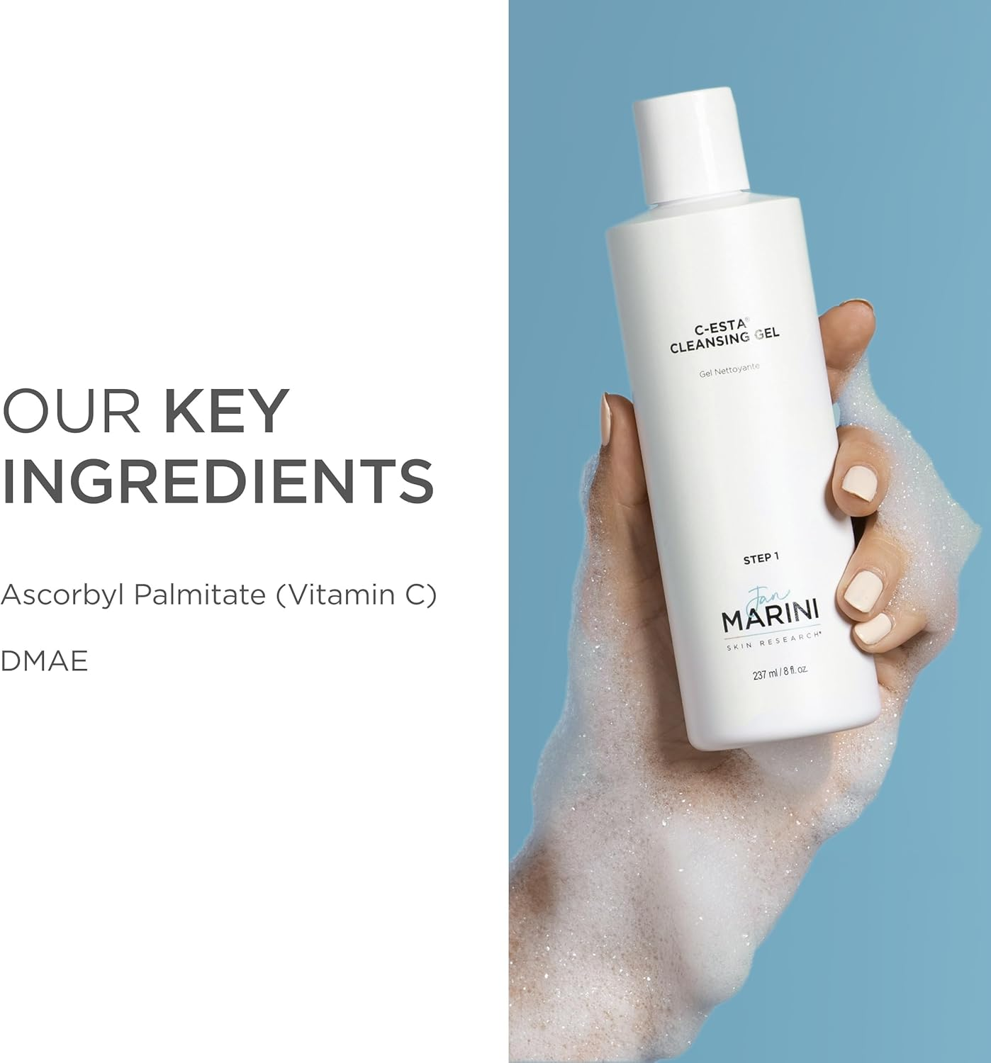 Jan Marini C-ESTA Gel Cleanser - 237 Ml image number 3