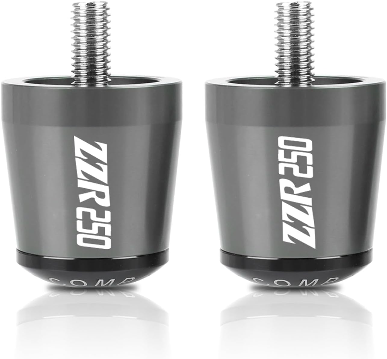 XINMINGYUE Motorcycles Accessories Hand Bar Ends Handlebar Grips Handle Hand Caps Fit for Kawasaki ZZR250 ZZR 250 1983-2007 2006 2005 2004 2003 Grips Accessories image number 5